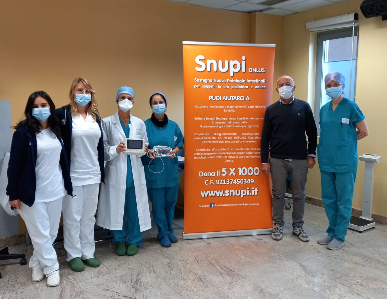 Gastrointestinal disorders: latest generation Akern® analyzer donated to Parma