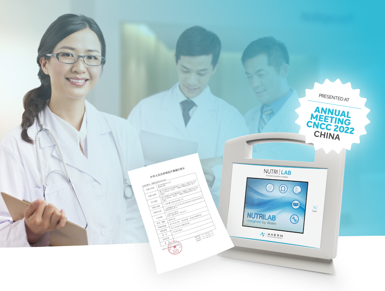 Nutrilab™: approvato per l’uso anche nella Repubblica Popolare Cinese